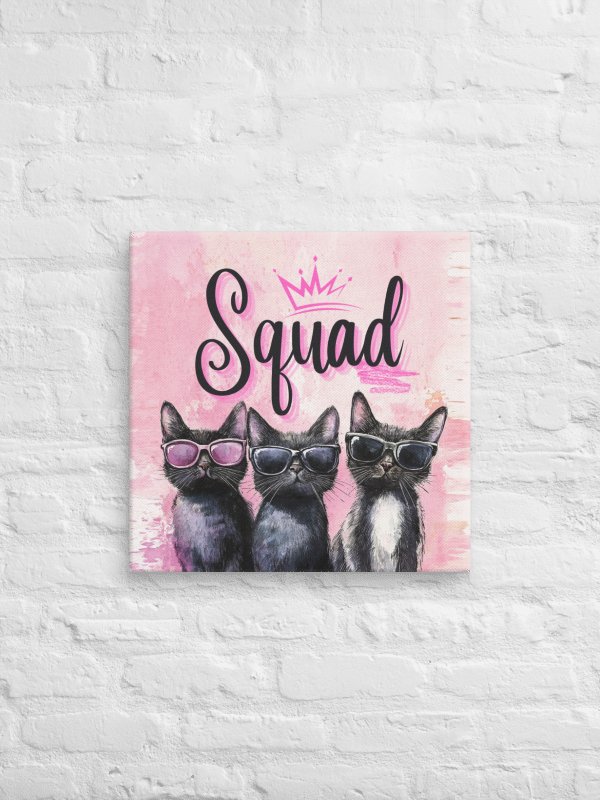 The Fur Squad: Canvas Print product image (2)