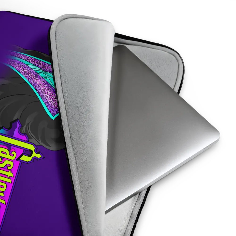 Castlevania Neon Tribute Laptop Sleeve product image (4)
