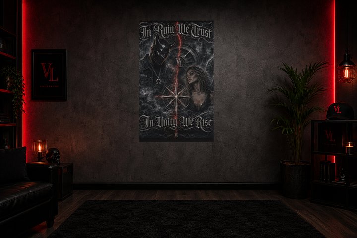 In Ruin We Trust • In Unity We Rise Vaultline Flag product image (1)
