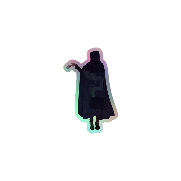 Holographic Crone Sticker product image (1)