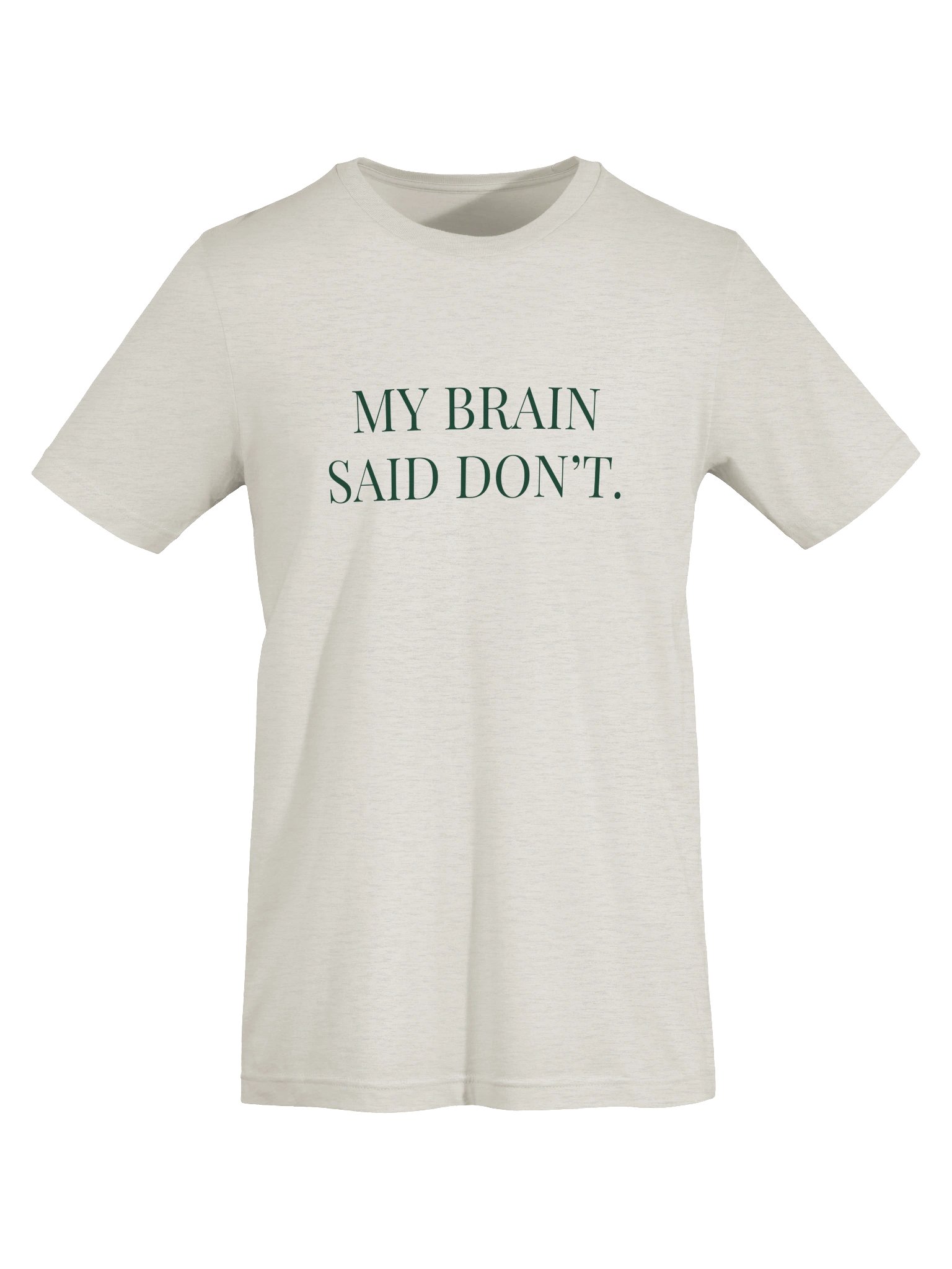 Mindset Evolution — Opposite Action Tee (Heather Dust) product image (5)