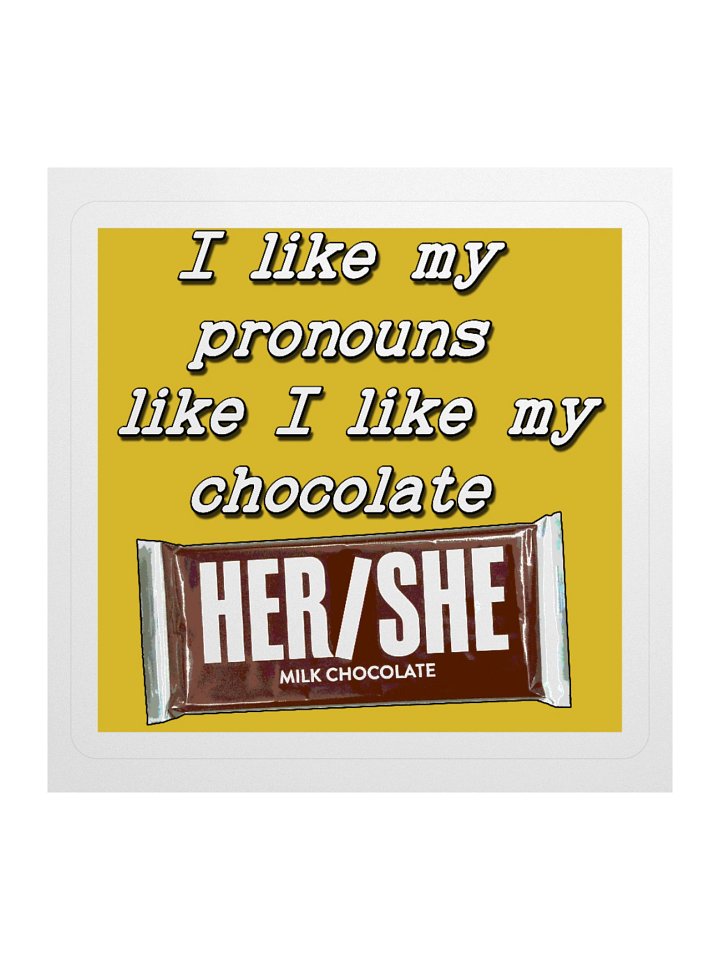 Her/She Stickers product image (1)