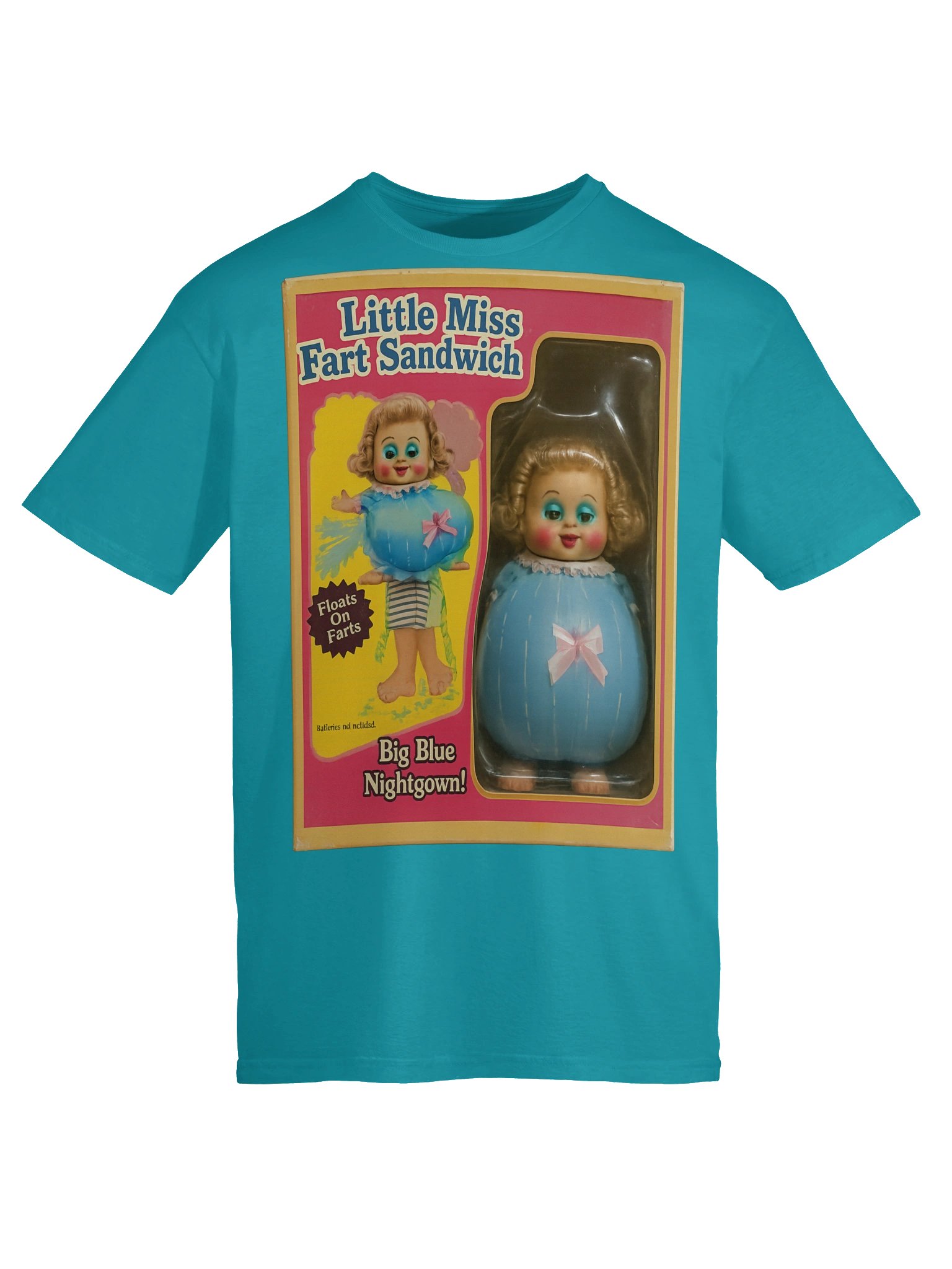 666 Toys | Little Miss Fart Sandwich | Gildan Unisex Softstyle T-Shirt product image (5)