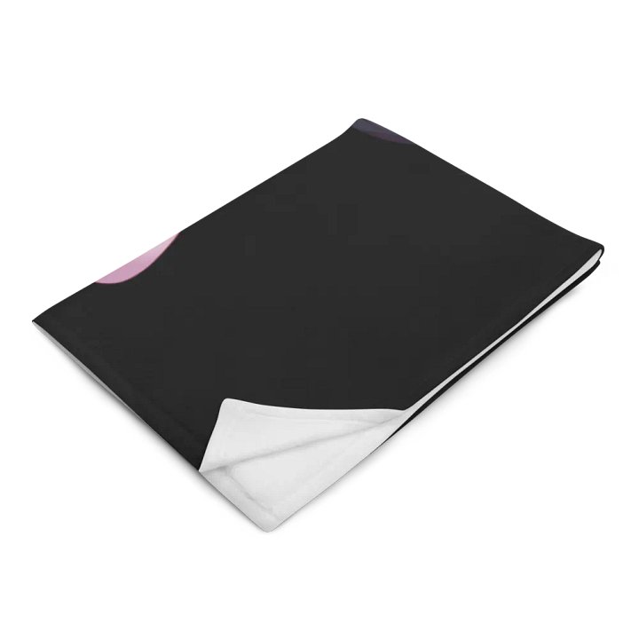 Throw Blanket - Byakko Howaito - Full Black Edition product image (14)