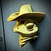 Frog Magnet (Gold &amp; Silver)