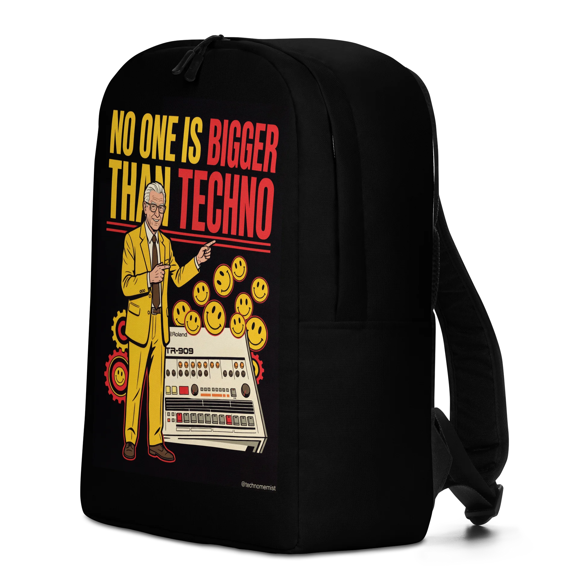 No One Is Bigger Than Techno Backpack product image (3)