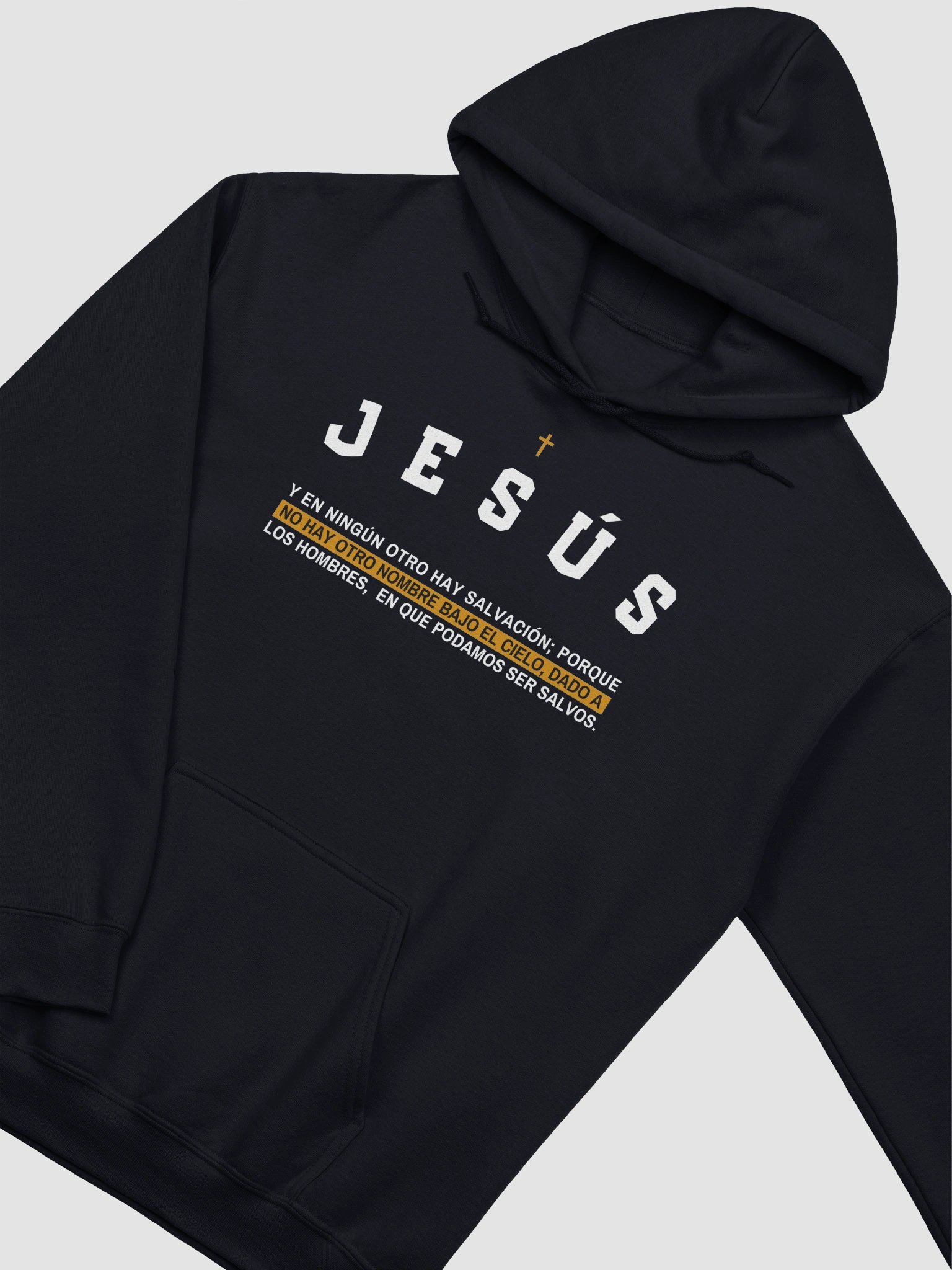 Sudadera Unisex Con Capucha | Y en ningún otro hay salvación product image (2)