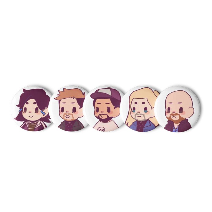 [GS] Pin Set V2: DLCs & Bald product image (2)