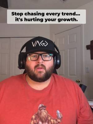 Stop chasing trends. Build your own creator identity. Find what works for YOU and excel. #CreatorTips #BeOriginal #TikTokCreator #Authenticity