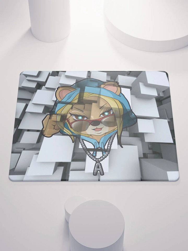 Acqua Bear Mouse Pad product image (1)