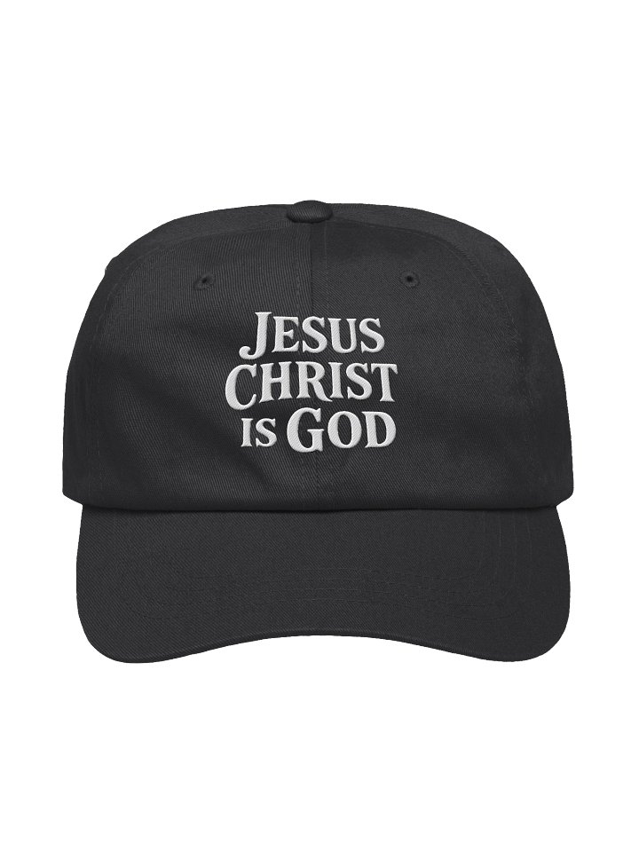 Jesus Christ Is God Dad Hat product image (1)