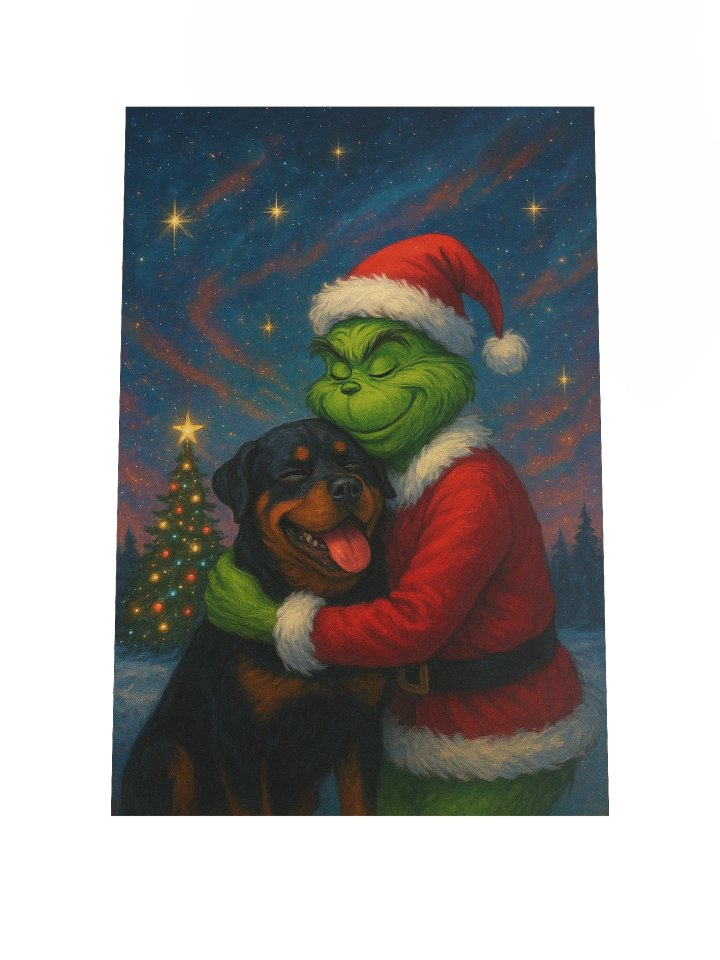 Rottweiler & Grinch Poster product image (2)