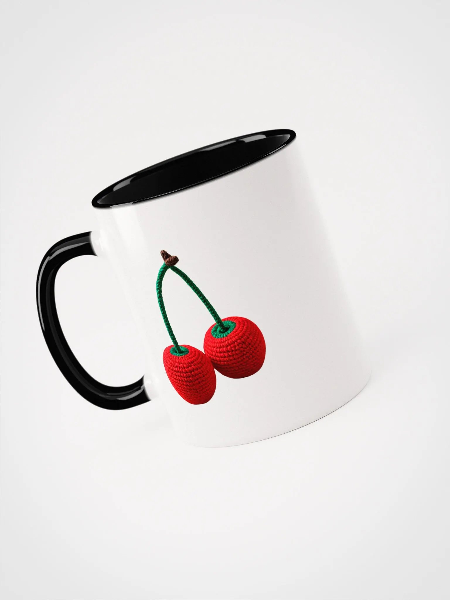 CozyAvocado Ceramic Cherries Mug #1 BAD product image (3)