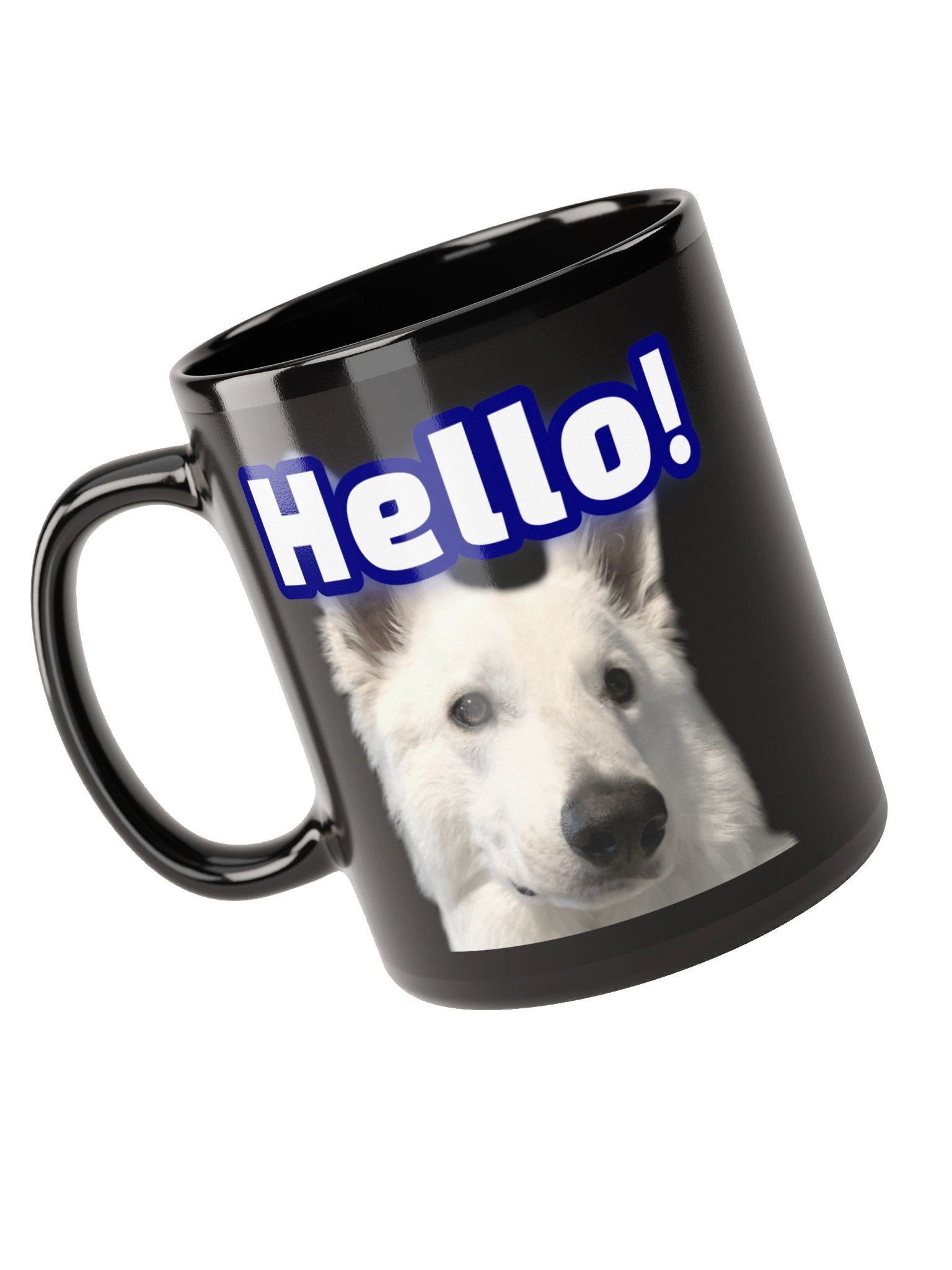 Loki 'Hello' black mug 11 oz product image (2)