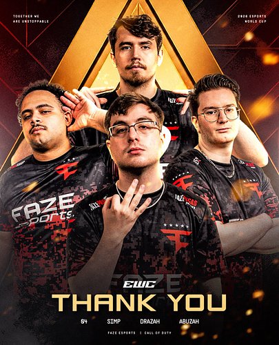 We officially bow out of EWC. Unfortunately didn’t get the cherry on top to an incredible season. Thank you to the best fans ...