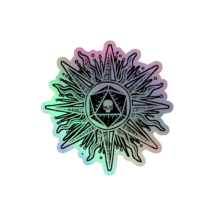 Compass Dice - Holo Sticker product image (2)