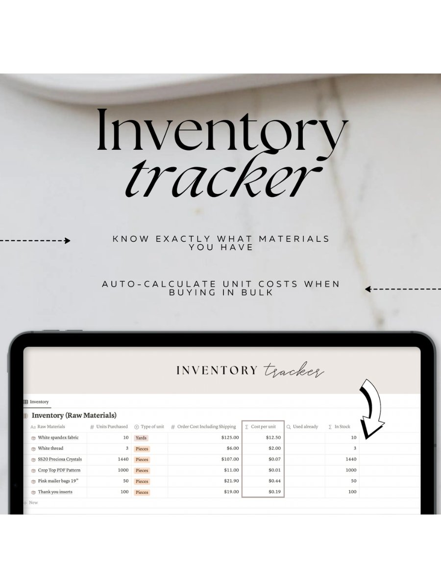 Product Pricing Calculator - Notion Template product image (2)