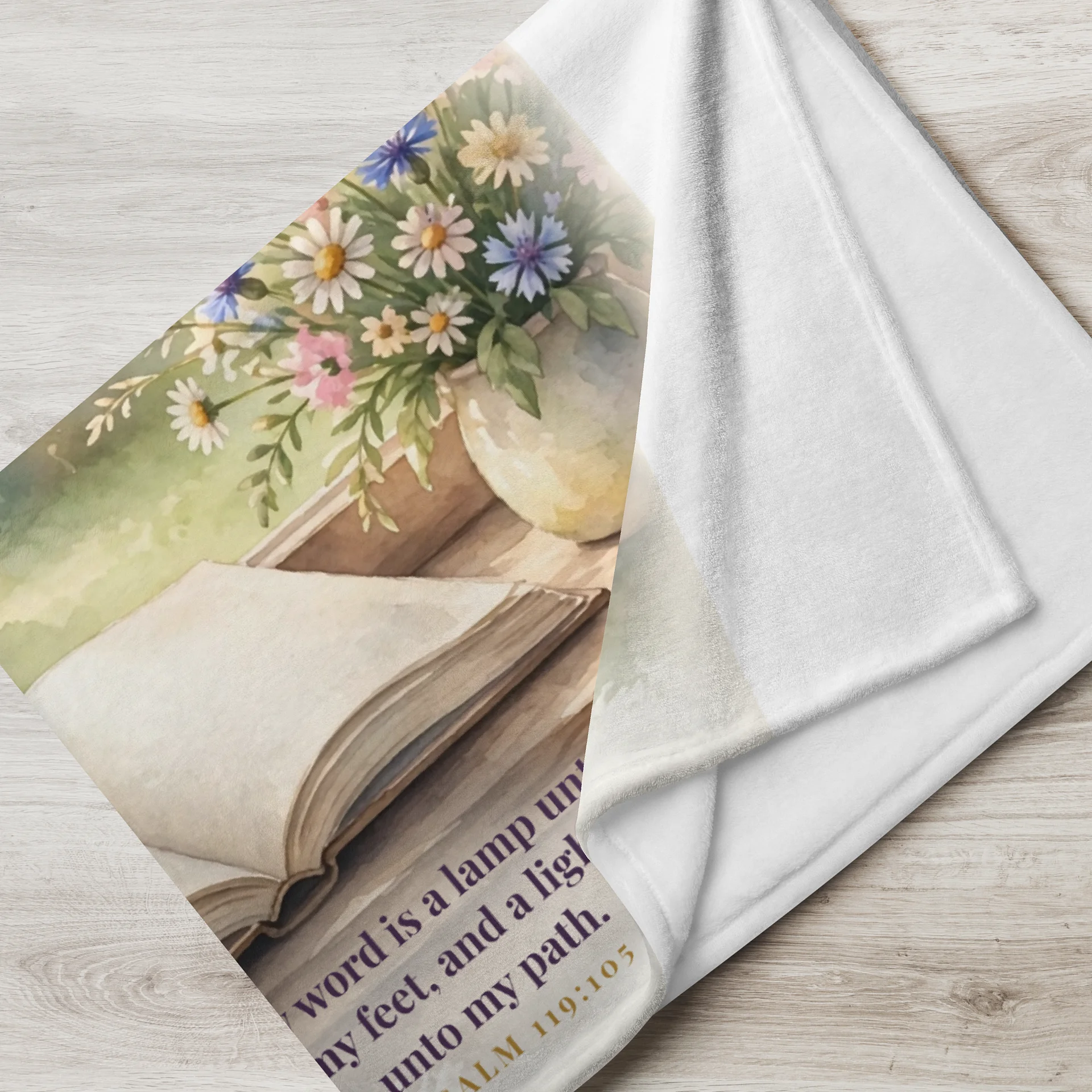 Lamp Unto My Feet Blanket product image (7)