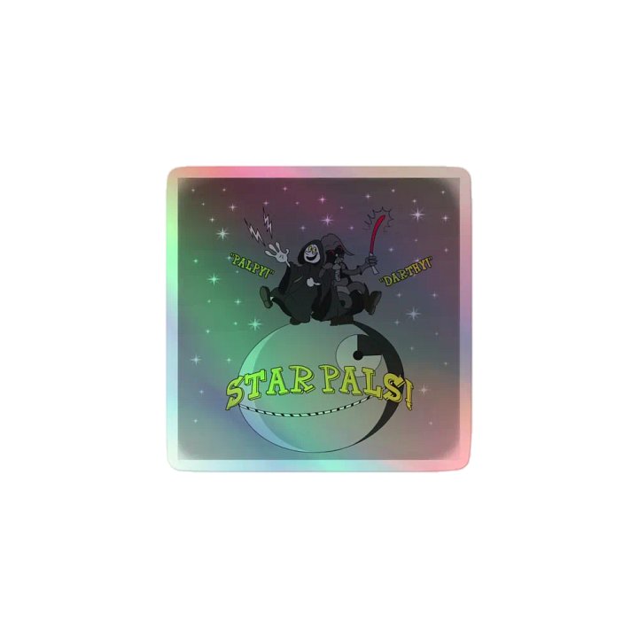 Darthy & Palpy Holo Sticker product image (1)