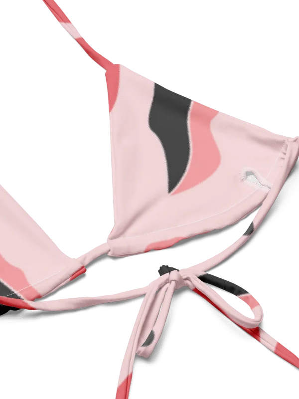 Outer Banks Sarah Cameron Pink Floral String Bikini Set product image (8)