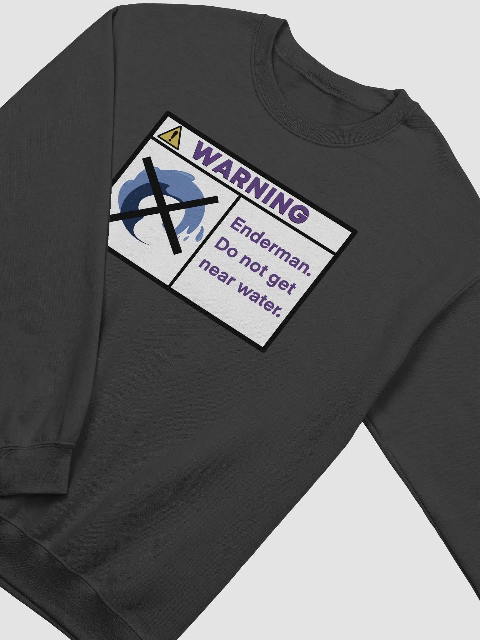 WARNING: Enderman Crewneck product image (32)