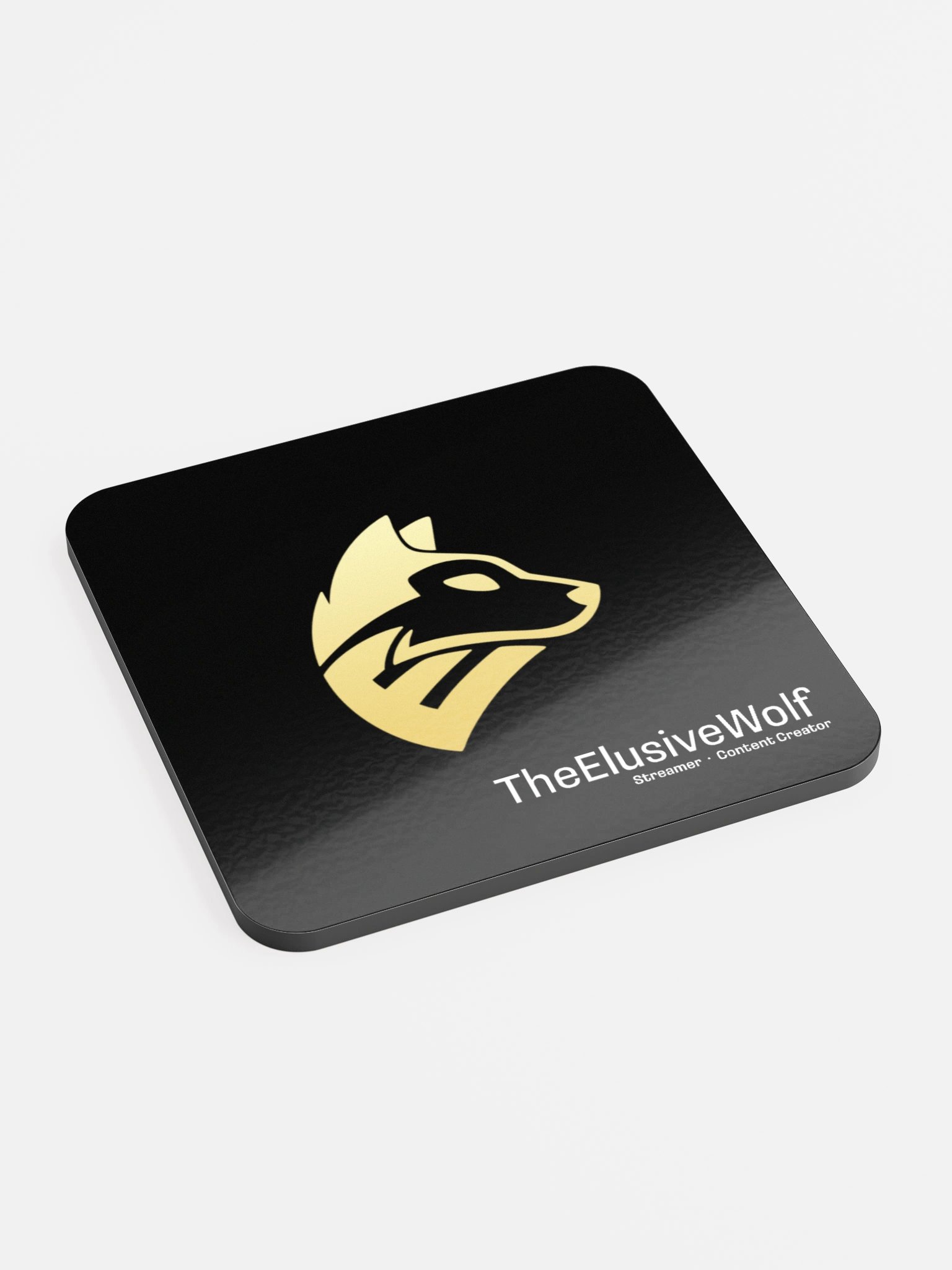 Golden Elusive Logo Coaster product image (2)