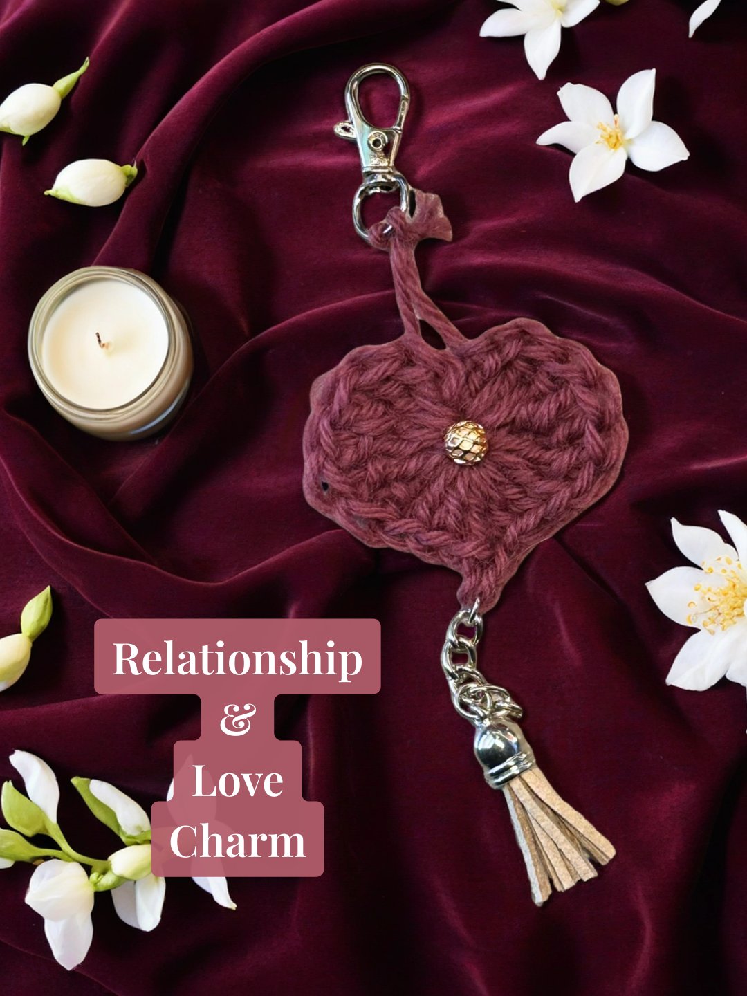 Veloma Love Charm | Activated Rose Heart | Personalized Brauche Blessing | Venus Magic | Ancestral Love Work product image (9)