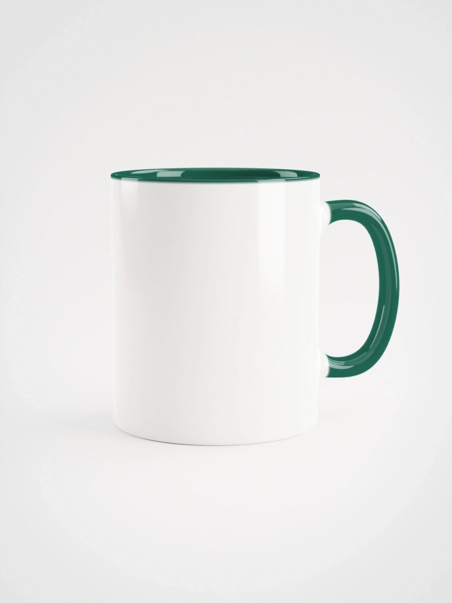 His House Ceramic Mug w/Color Inside - 11oz by His House