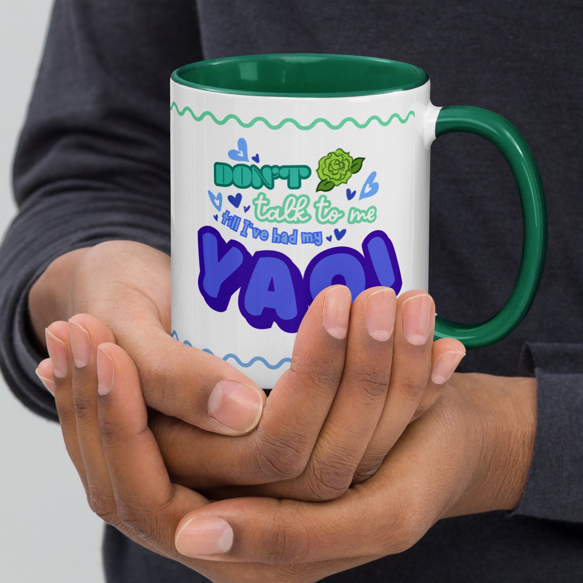 "Don't talk to me till I've had my YAOI" Mug product image (4)