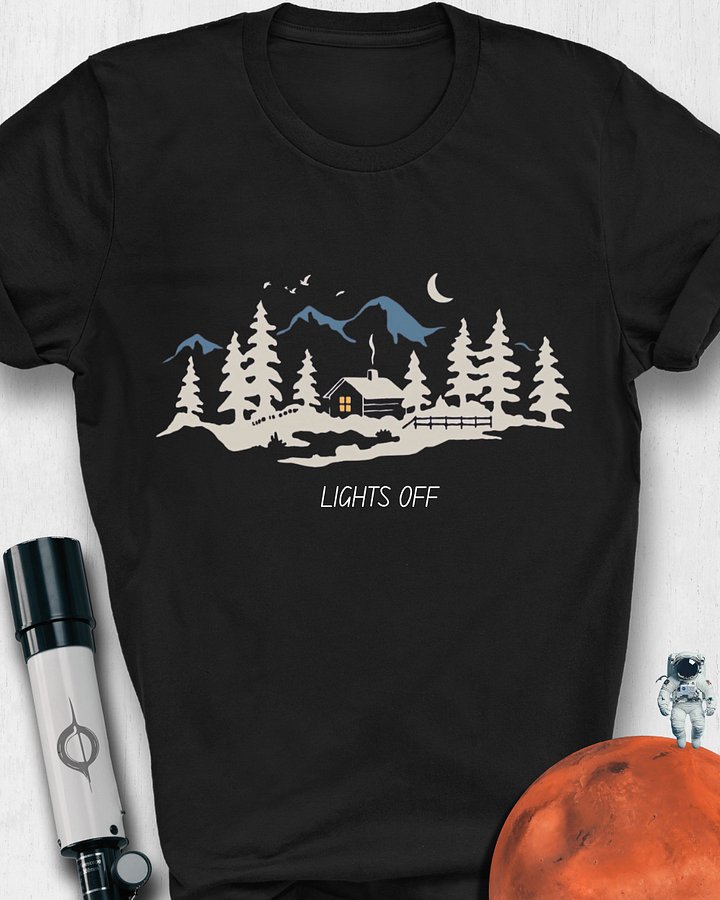 Lights Off Unisex T-Shirt product image (1)
