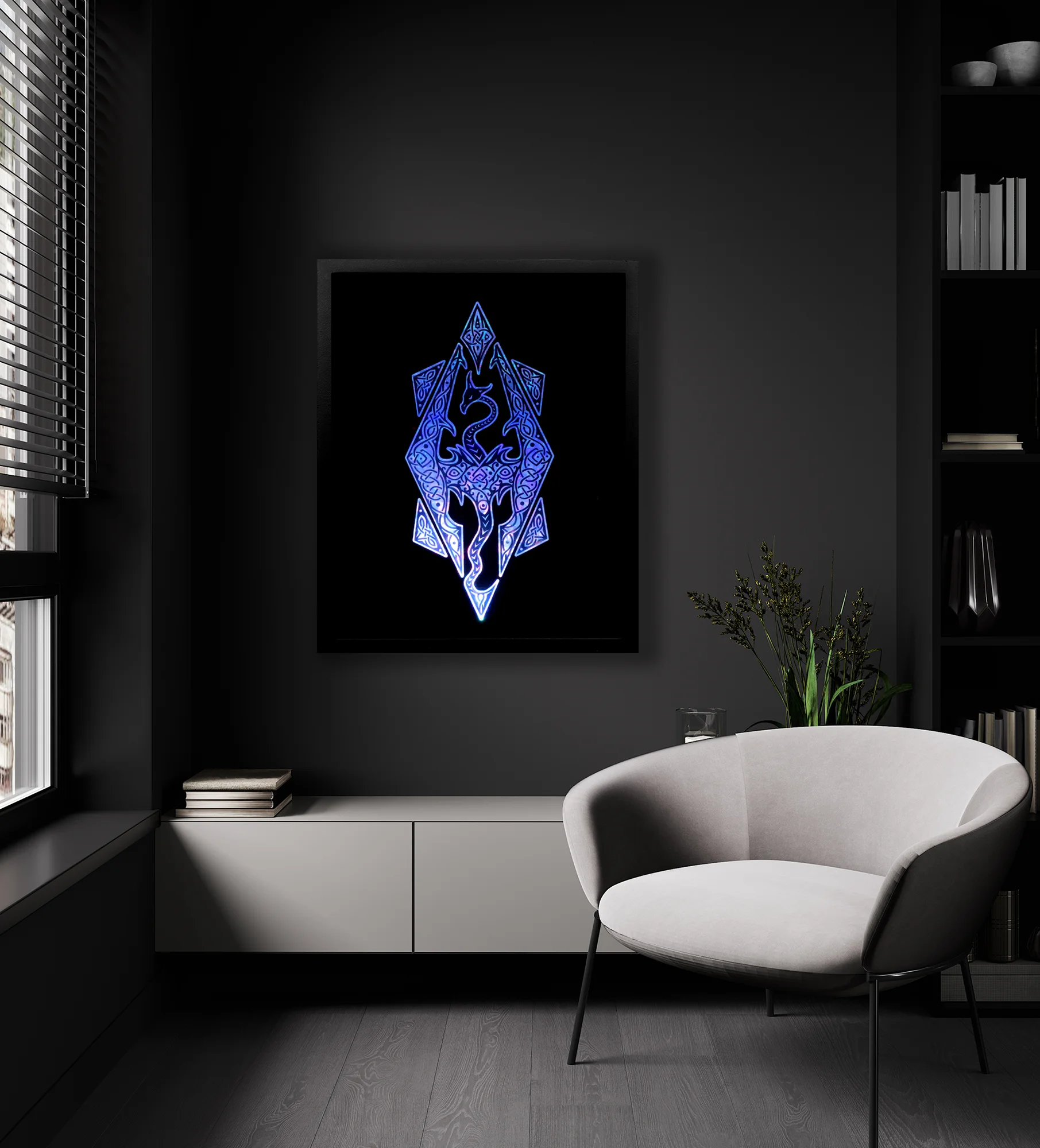 Skyrim - Dovah-Kiin (Dragonborn) Emblem [13x16] product image (7)