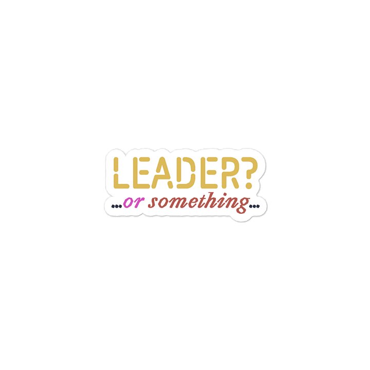 Leader Quote Sticker product image (2)