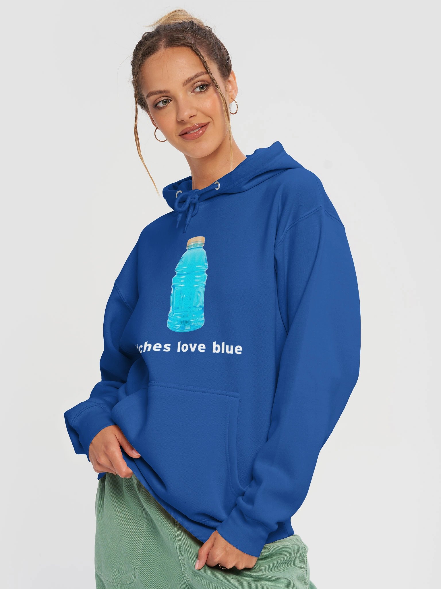 Blue love Hoodie product image (3)