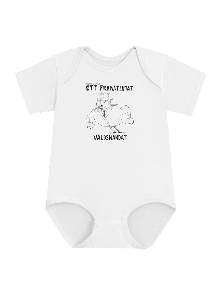 Framåtlutat våldsmandat - Babybody (signed by @Kluddniklas!) product image (4)