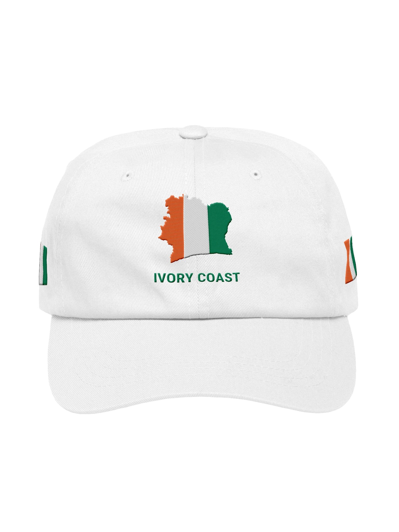 Ivory Coast 2026 World Cup Flag Dad Hat - Ivory Coast Soccer Fan Cap - Premium Embroidered Chino Cotton Twill product image (1)