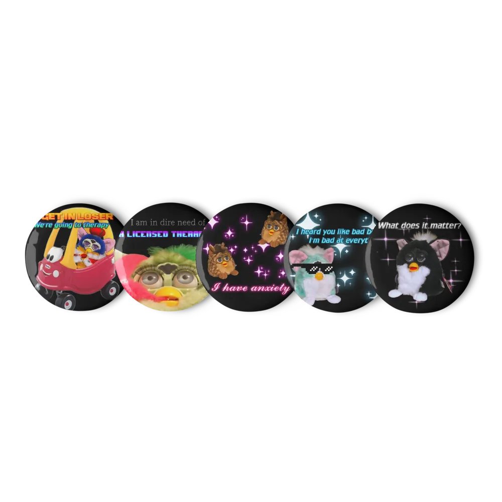 Furby Therapy Pins product image (5)