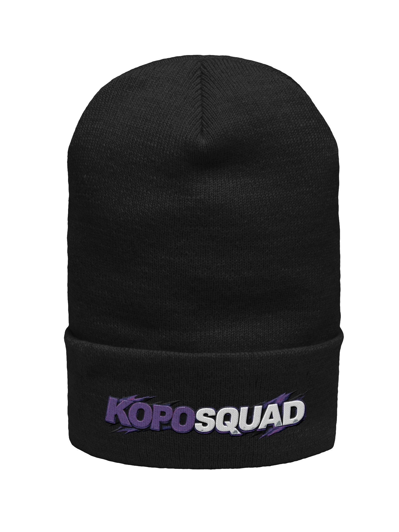 KOPOSQUAD Cuffed Beanie – Black product image (1)