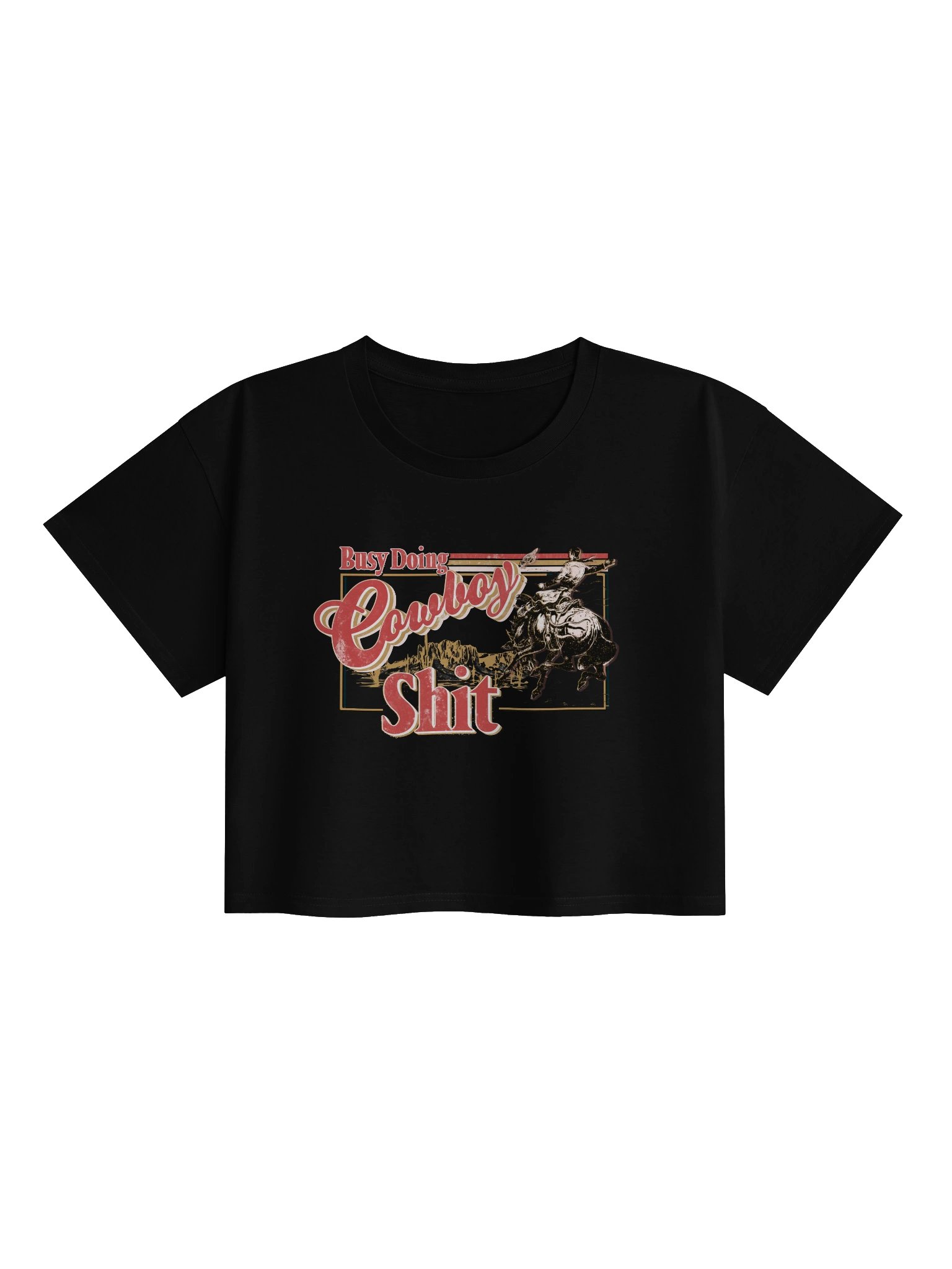 Busy Doing Powboy Crop Top product image (5)