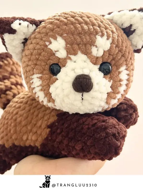 Crochet pattern: Red Panda | PDF pattern product image (4)