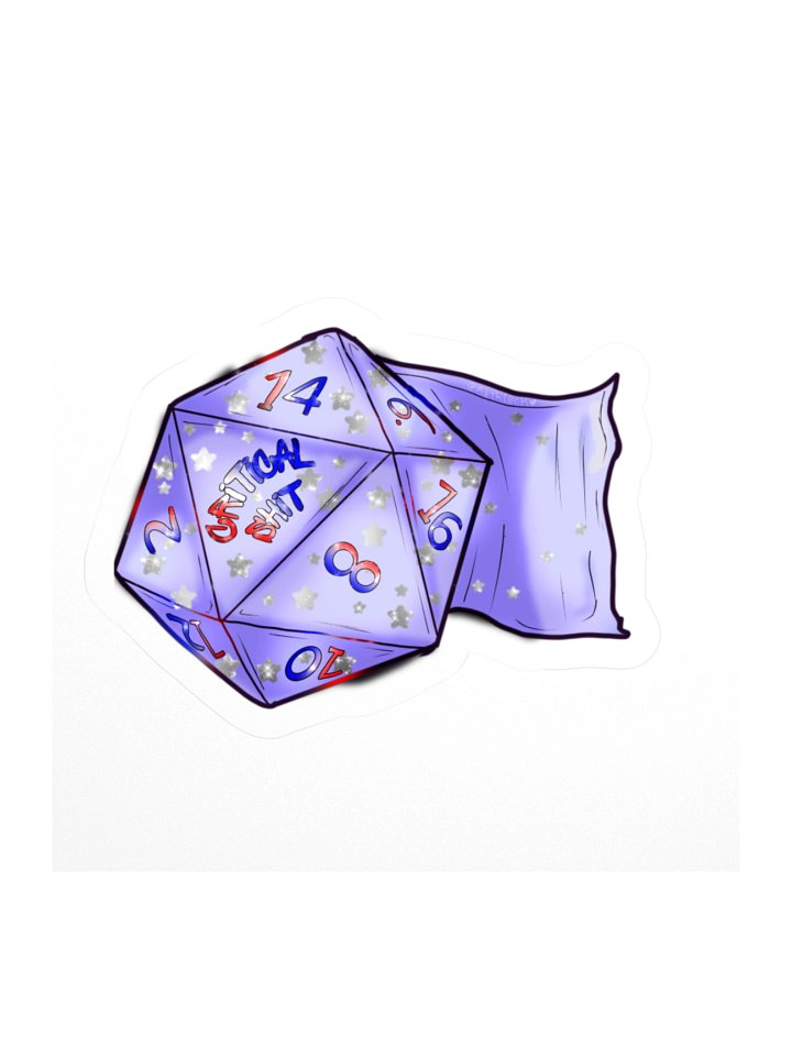 Critical Shit Sticker product image (1)