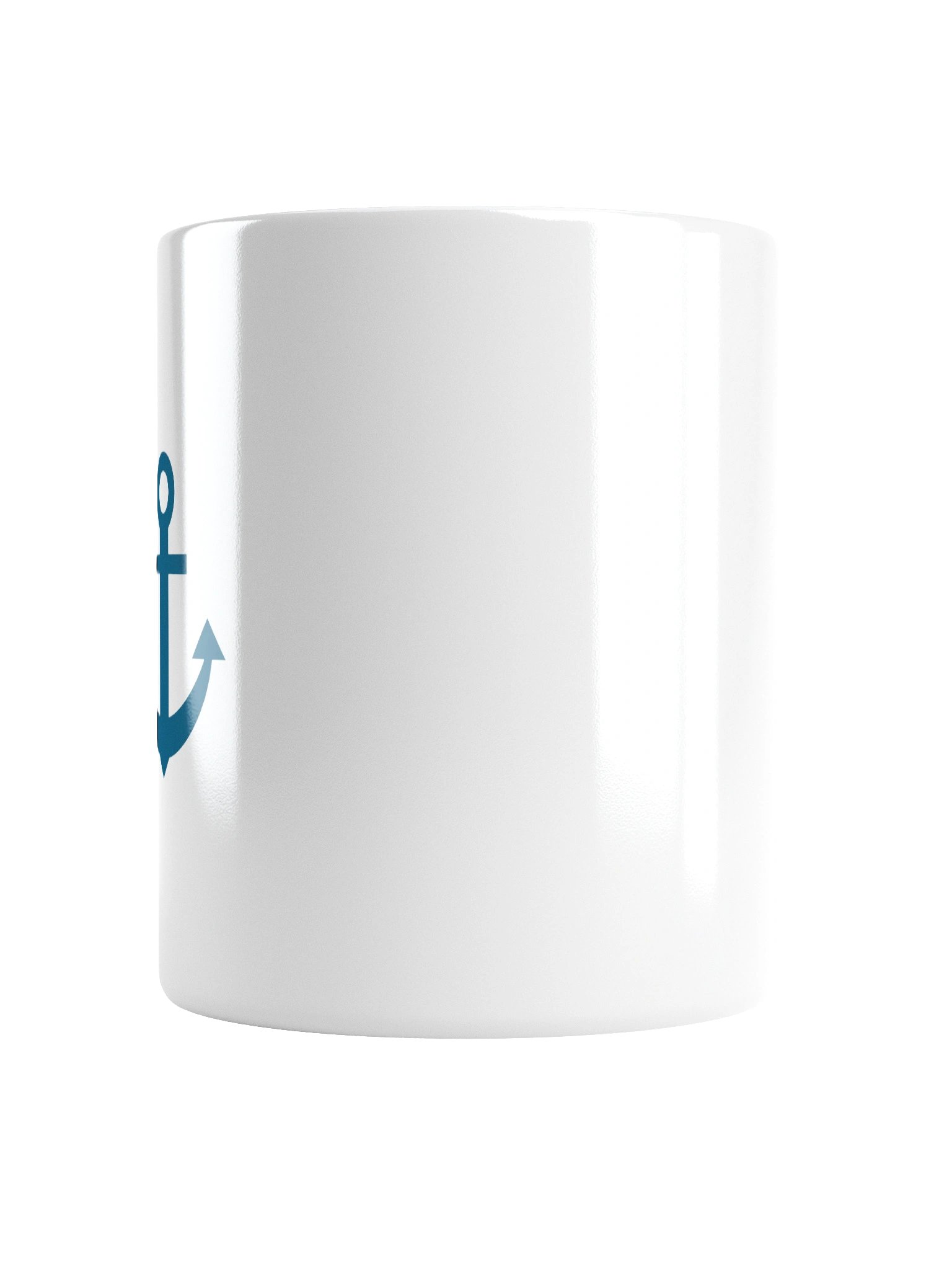 Minimalist Anchor Mug, Modern Coastal Kitchen Decor, product image (2)