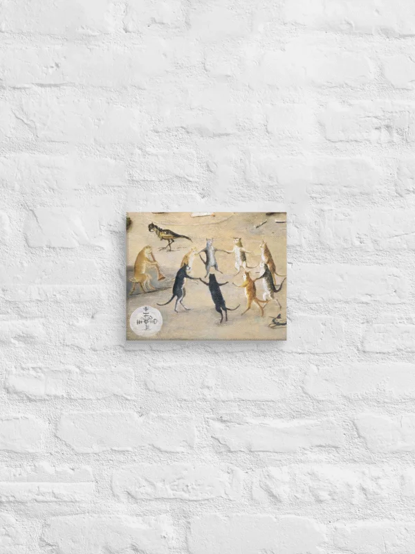 Circle of Dancing Cats - from the Witches Cove - Canvas Art Print 8 x 10" product image (2)