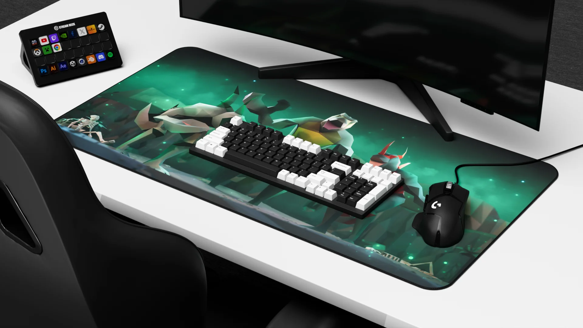 Dagannoth Kings | Large 3D Desk Mat product image (5)