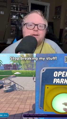 Chat Broke My Slide! #waterparksimulator #twitchclips #gamingchaos #funny #ClipGPT #streamladder