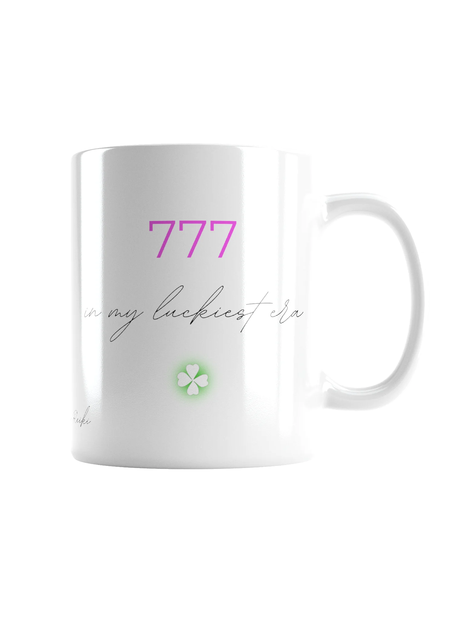 777 in my luckiest era🍀 mug product image (2)
