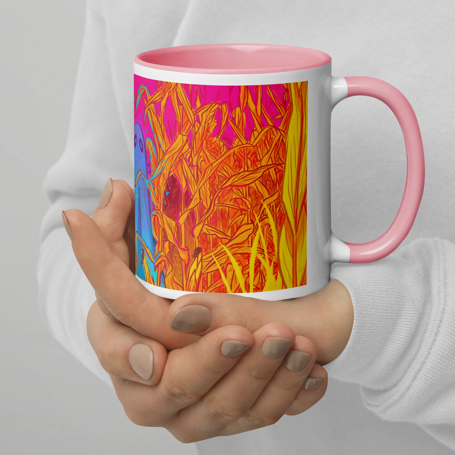 Pansexual Ghost Confrield Subtle Pride Mug product image (3)