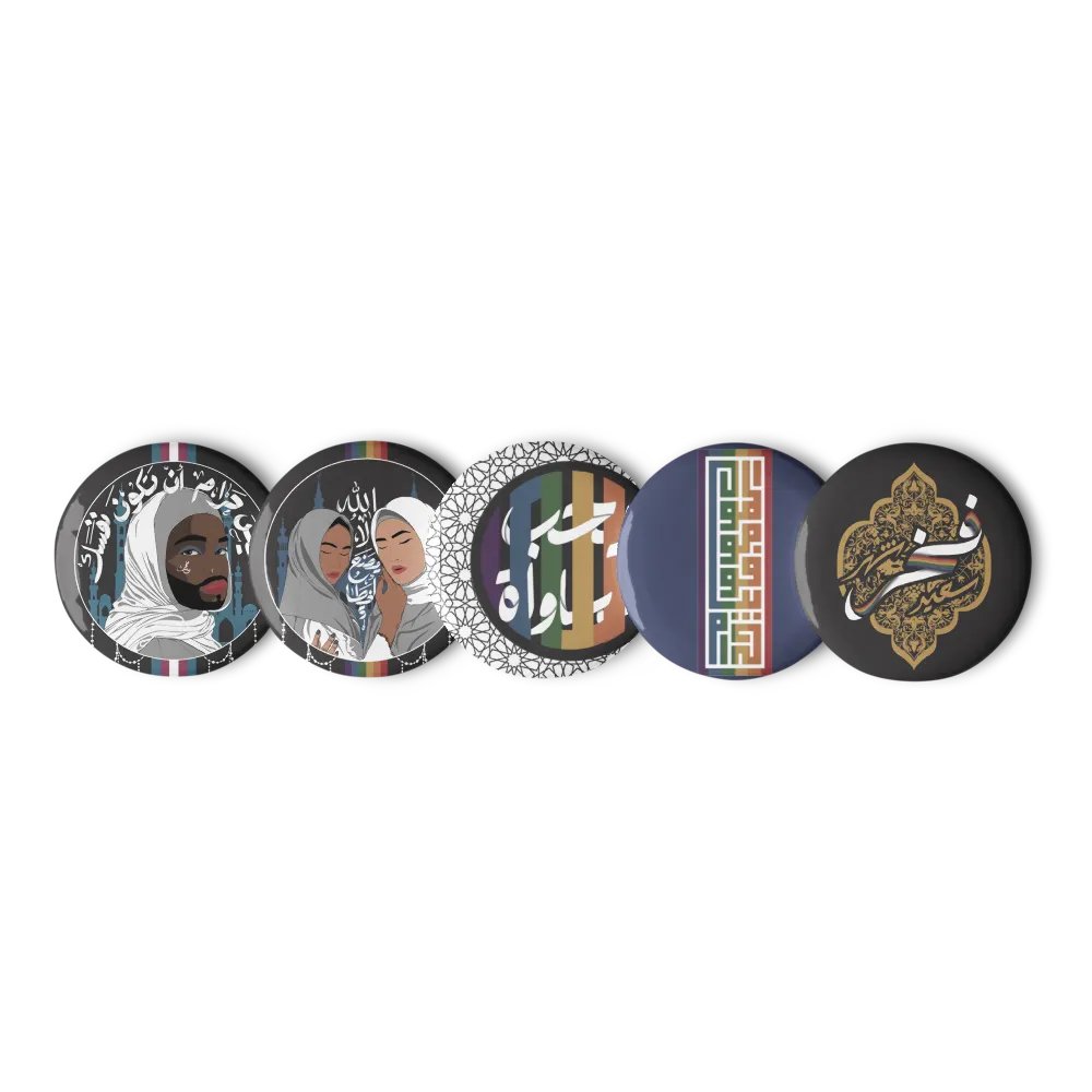 Queer Muslims pins product image (4)