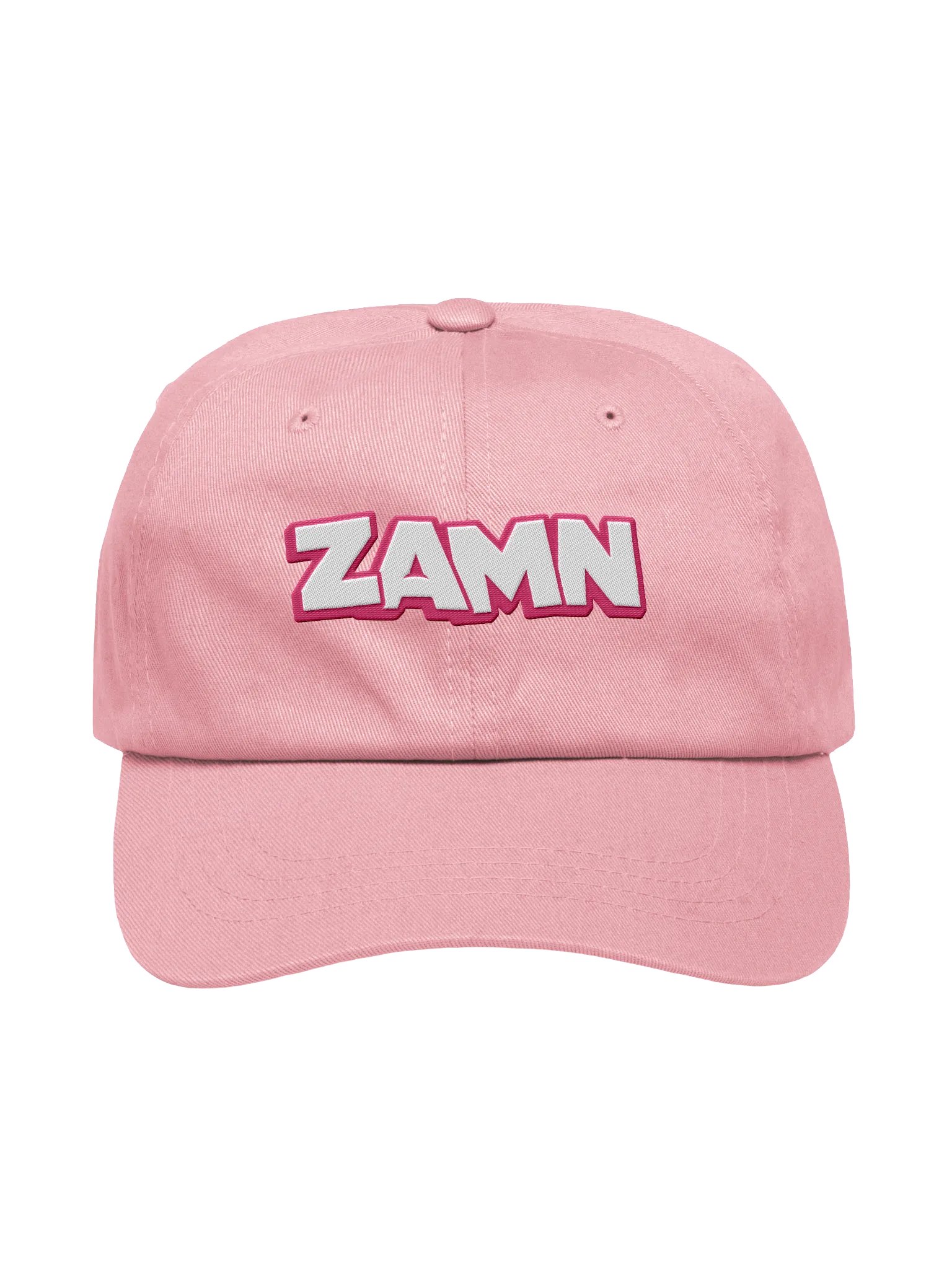 ZAMN Invisi-Logo Dad Hat: Pink product image (6)
