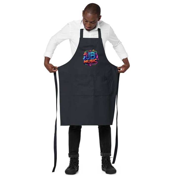 Neon JB Music Logo Apron product image (2)