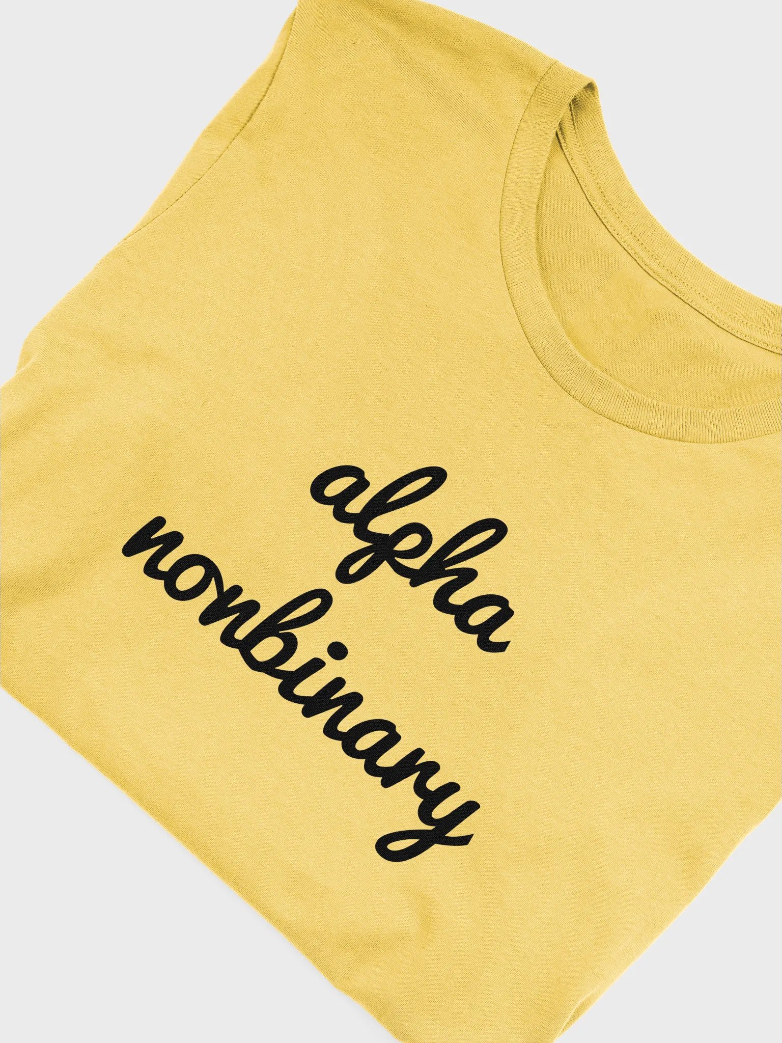 alpha nonbinary t-shirt product image (5)